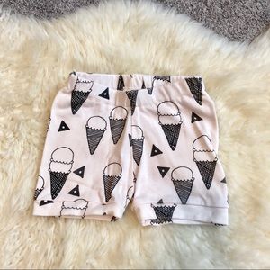 Organic Cotton🍦 Ice Cream Shorts